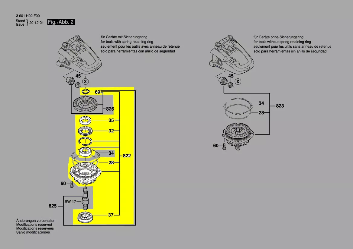 Flasque de palier réf. 1 607 000 CP2 Bosch